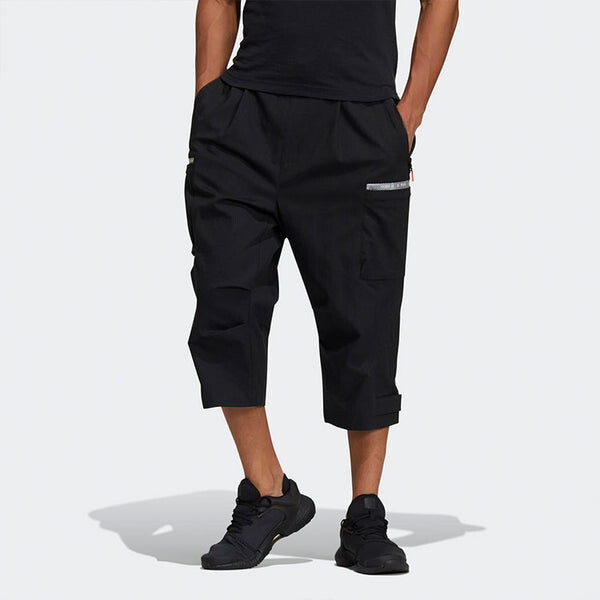 Спортивные штаны adidas Th 34pnt Wv Ext Sports Stylish Cropped Pants Black, черный — фото 2