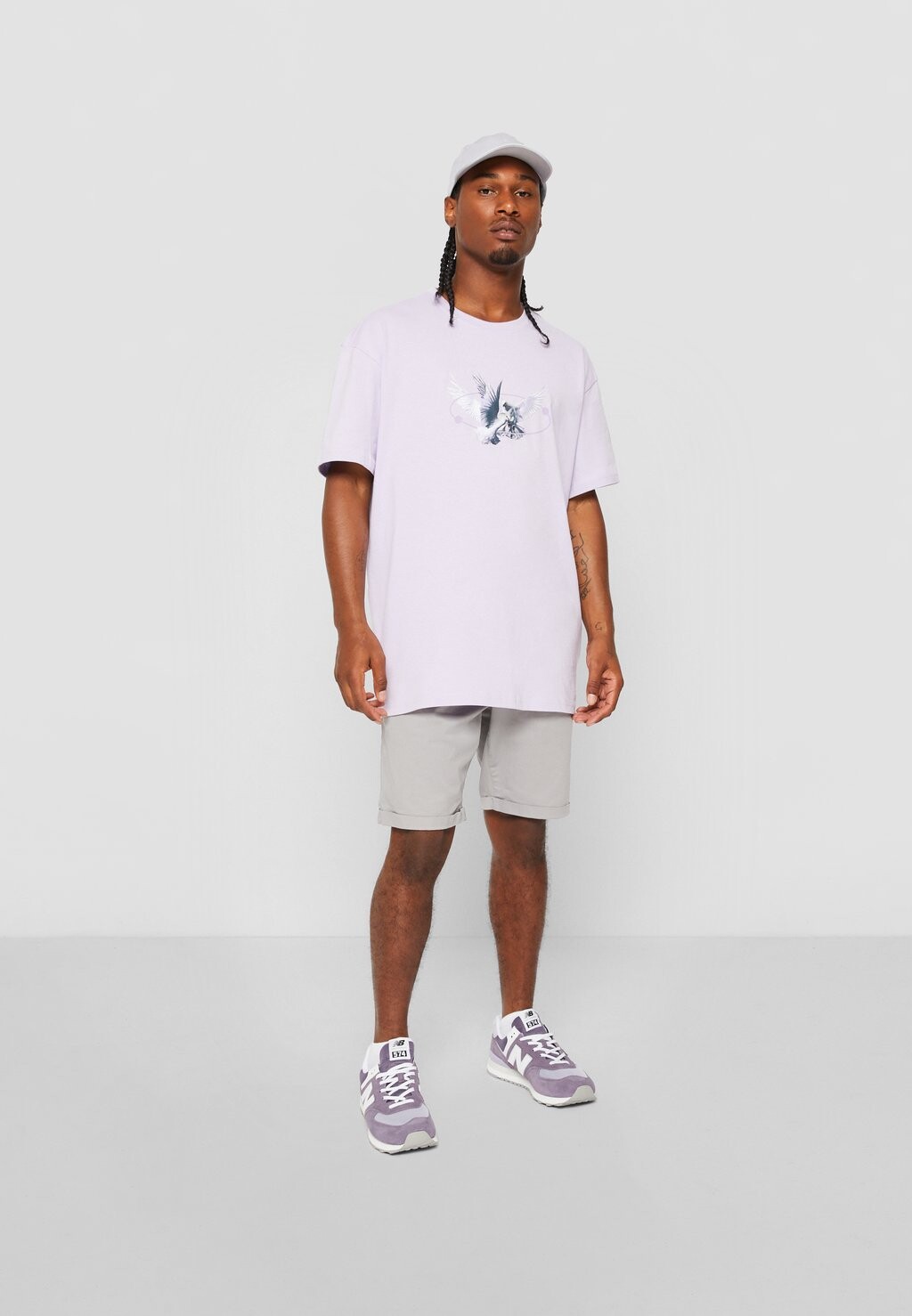 

Футболка с принтом Vive La Liberte Upscale by Mister Tee, сиреневый