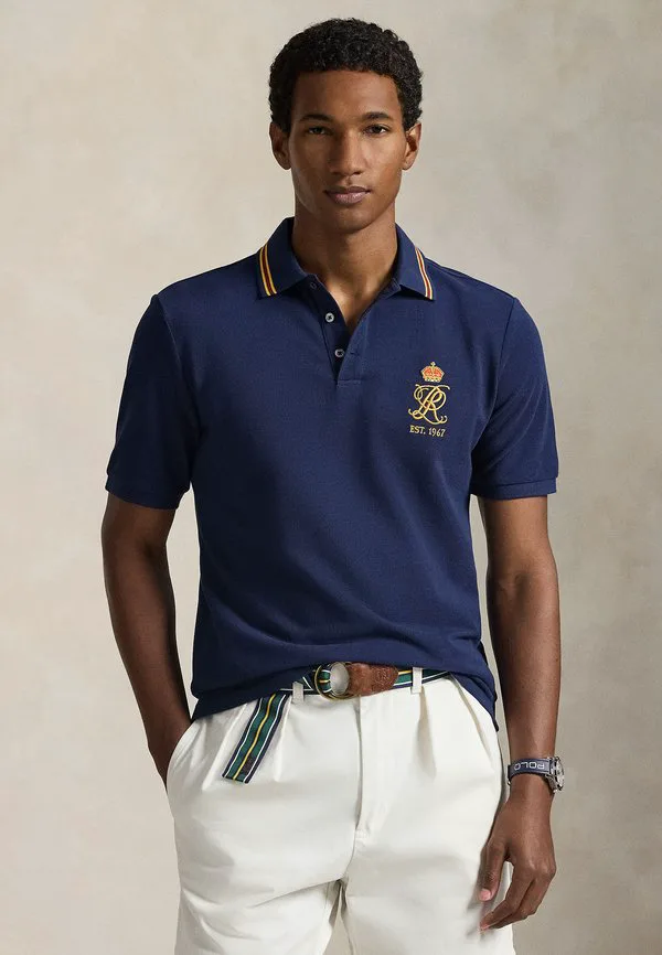 Классическая рубашка поло с гербом Polo Ralph Lauren, Newport Navy