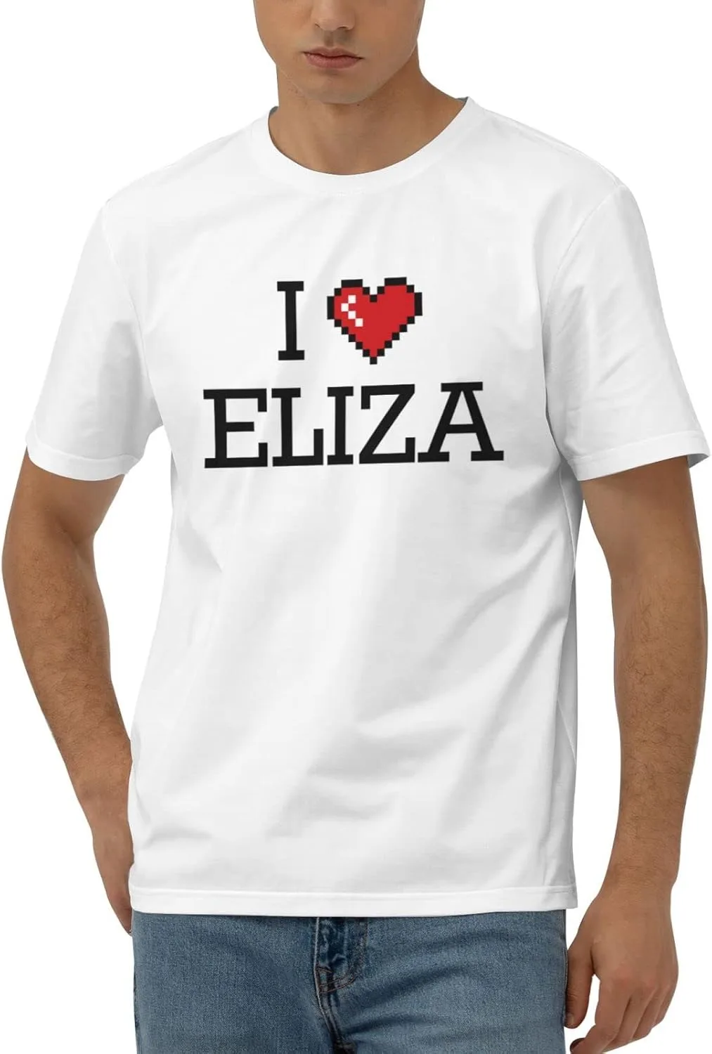 

Футболка мужская I Love Eliza gaeruite