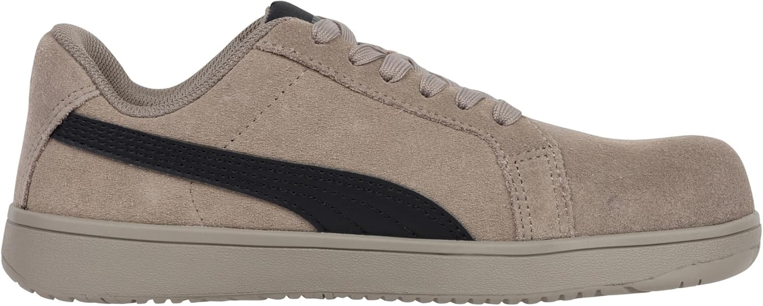 Мужские кроссовки Puma Iconic Suede Low Eh, Stone — фото 3