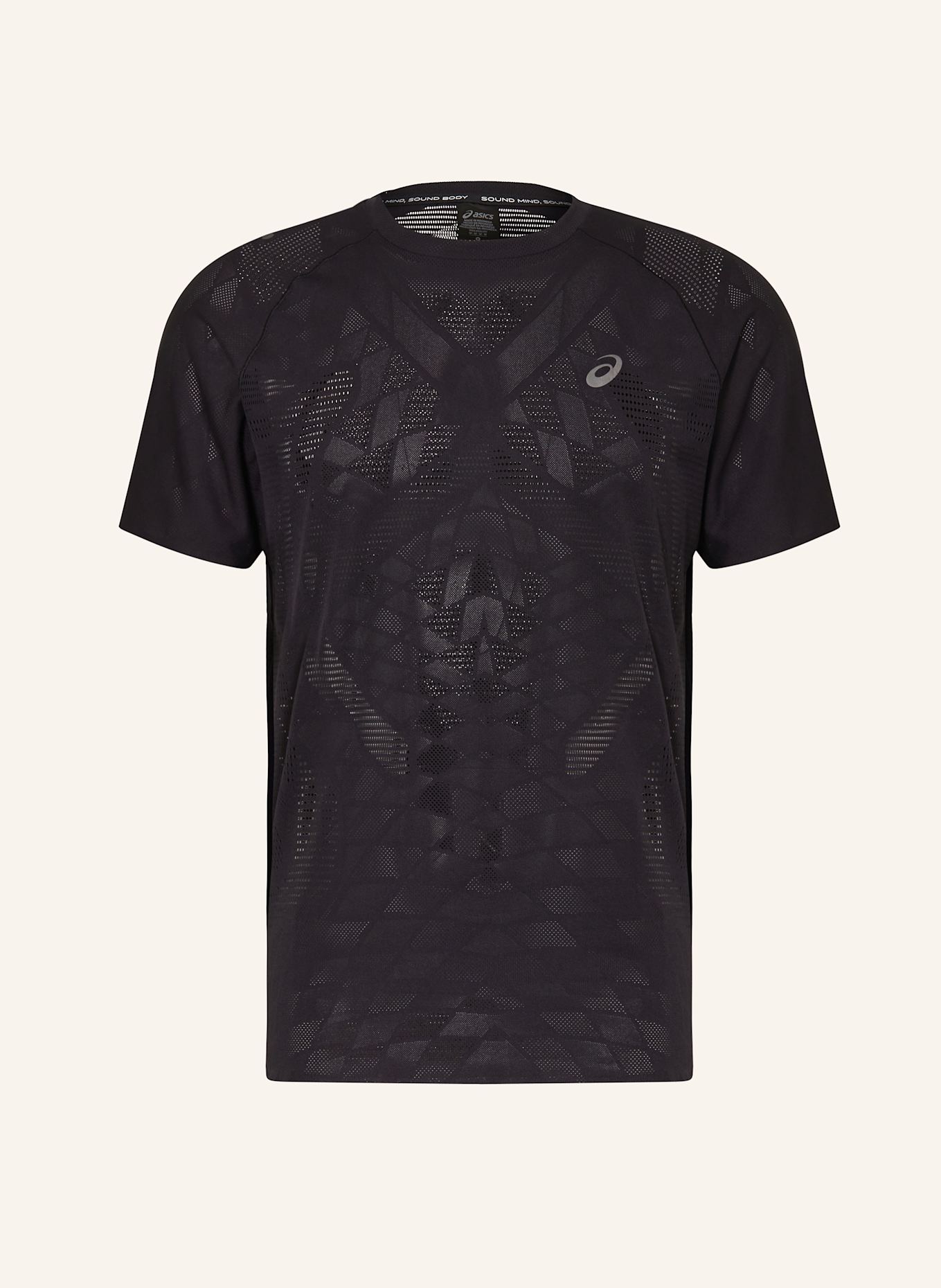 

Футболка для бега metarun ss top Asics, черный