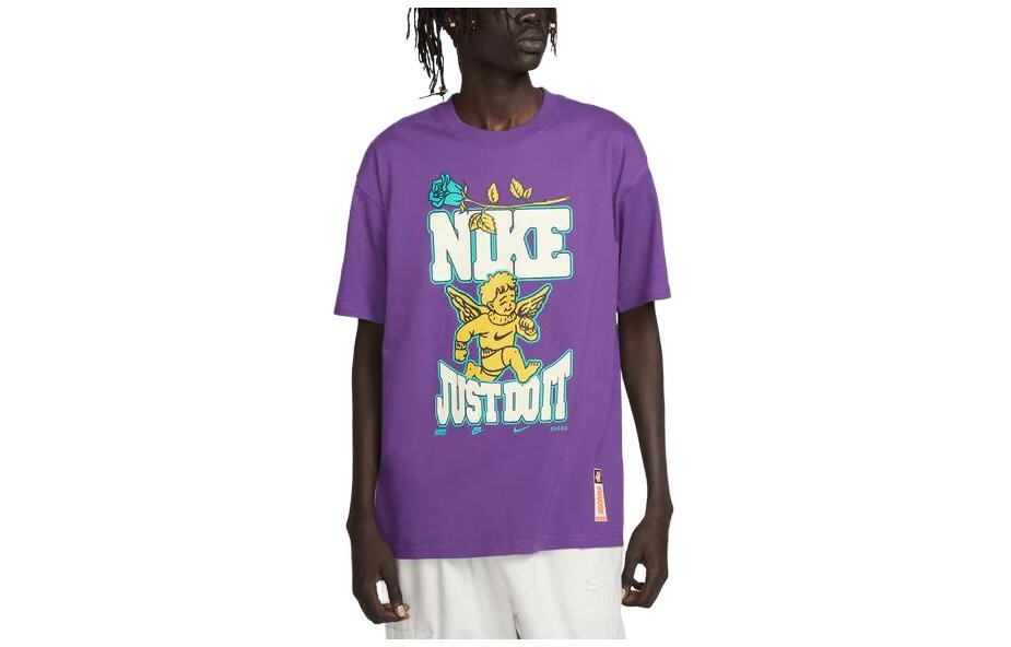 

Футболка мужская фиолетовая Nike, фиолетовый