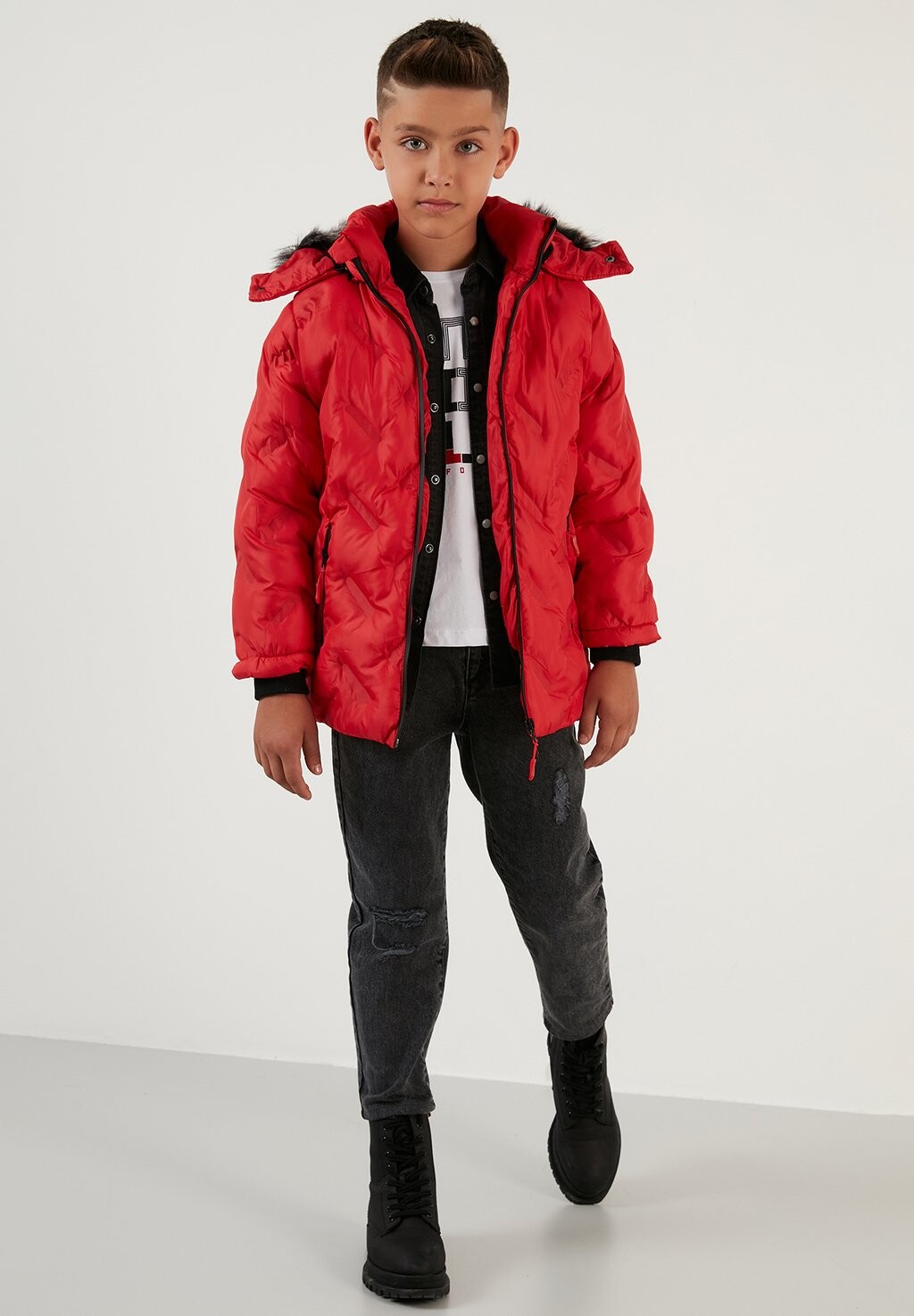 

Зимняя куртка REGULAR FIT LELA, цвет red