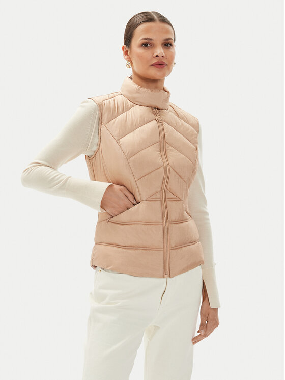 

Утепленный жилет regular fit W4YL08 WGAE2 Guess, бежевый