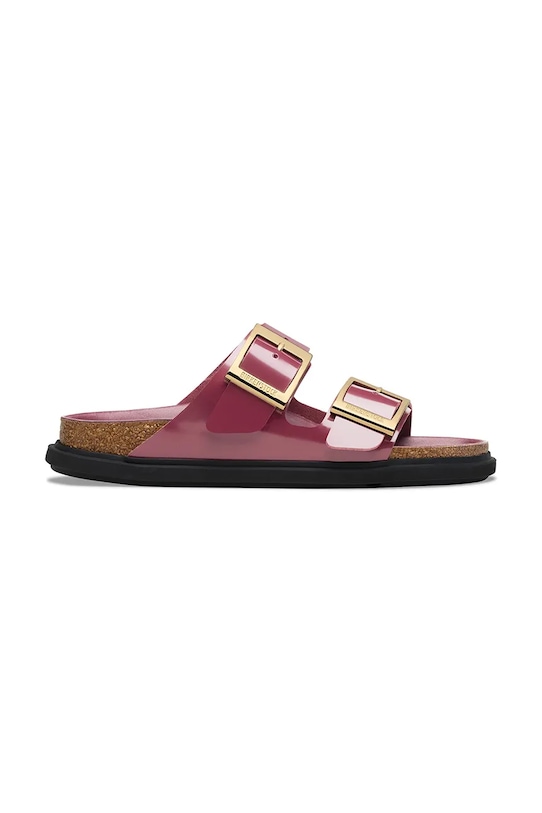 Кожаные сандалии Arizona Droplet Buckle Birkenstock, красный