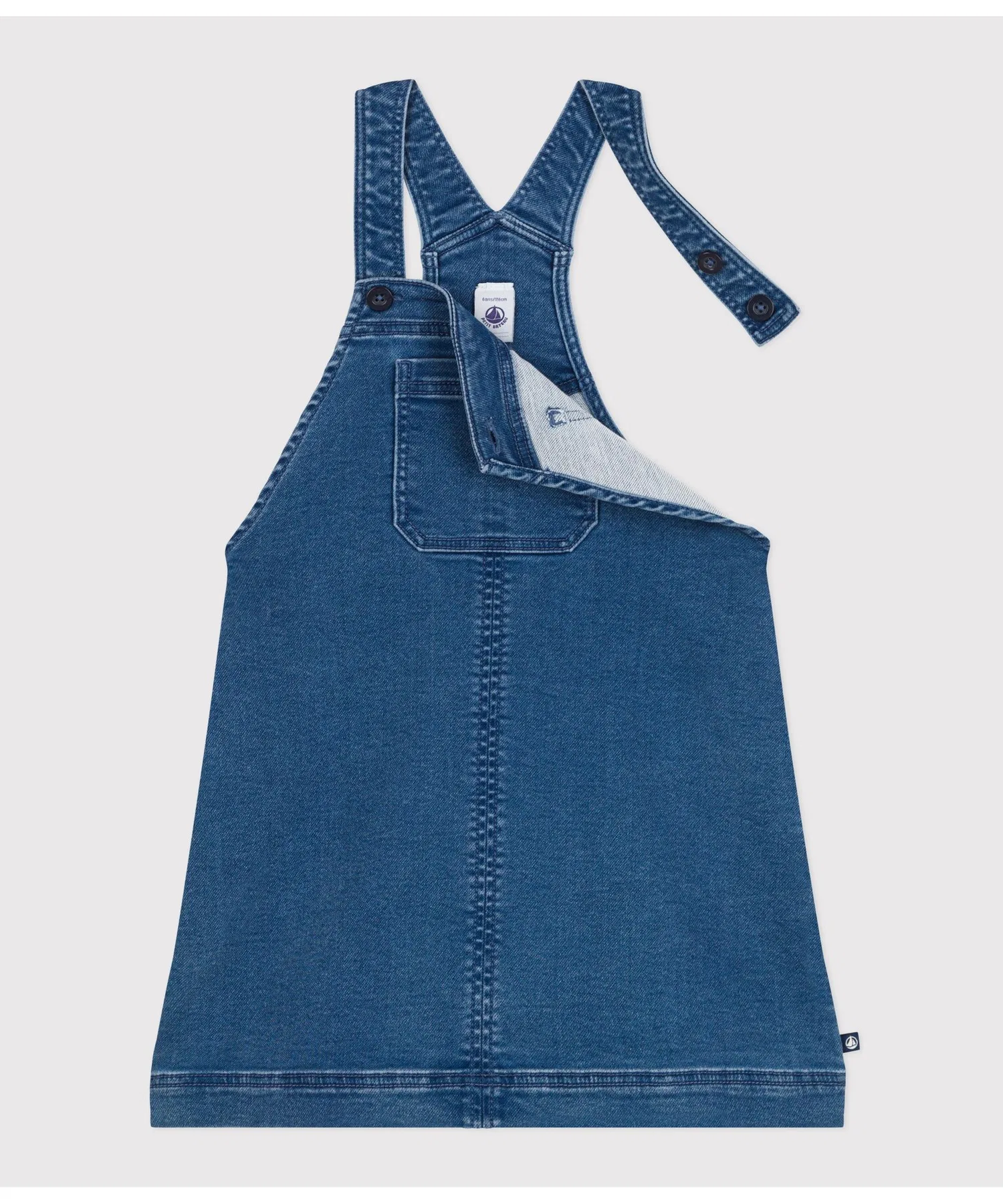 Детская джинсовая юбка PETIT BATEAU — фото 2