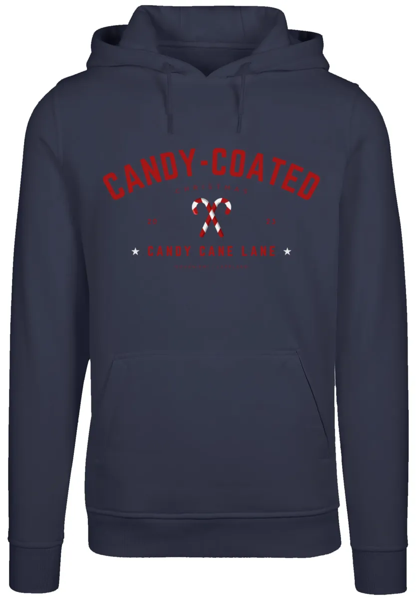 

F4NT4STIC Толстовка "Christmas Candy Coated Christmas", Рождество, подарок, логотип, цвет морской волны