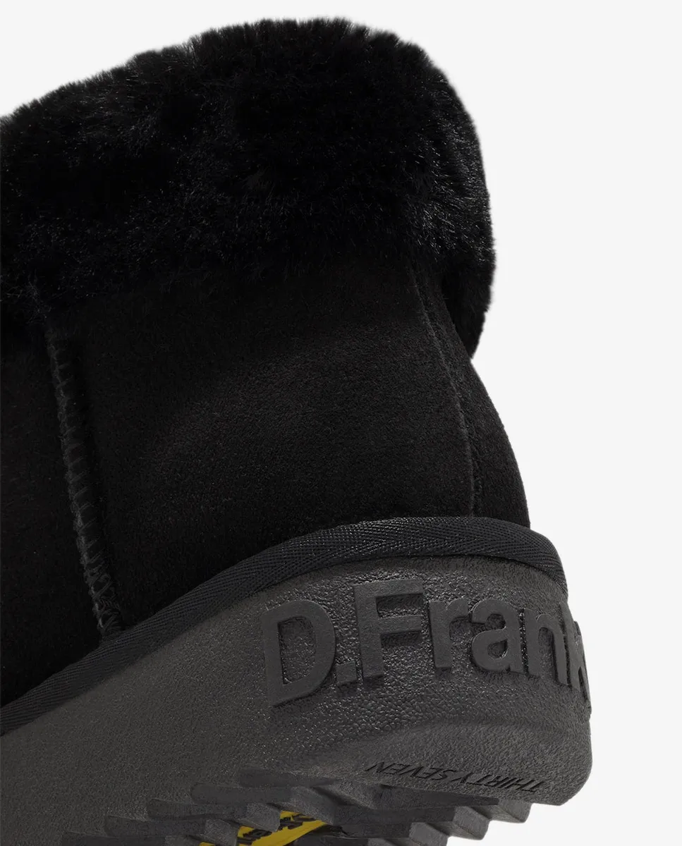 Женские ботинки с кожаным верхом и внутренней меховой подкладкой Nordic Mid D.Franklin, черный — фото 3