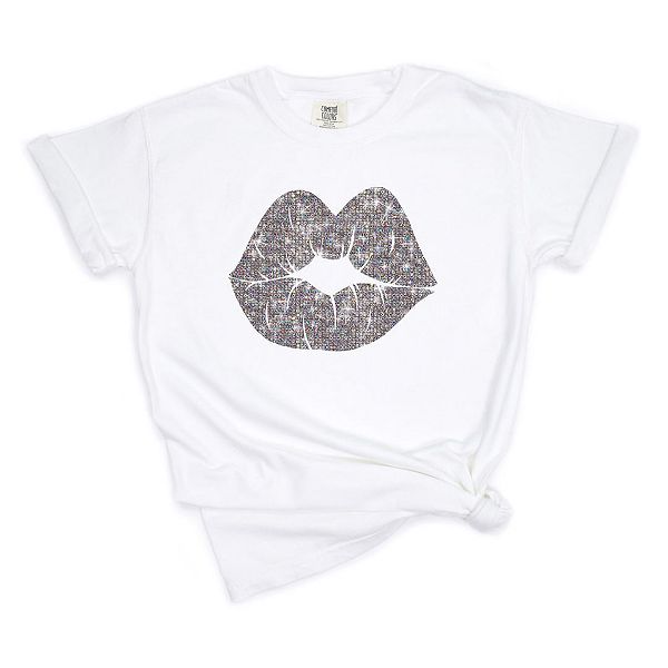 

Футболка Diamond lips garment dyed Simply Sage Market, Зеленый, Футболка Diamond lips garment dyed Simply Sage Market