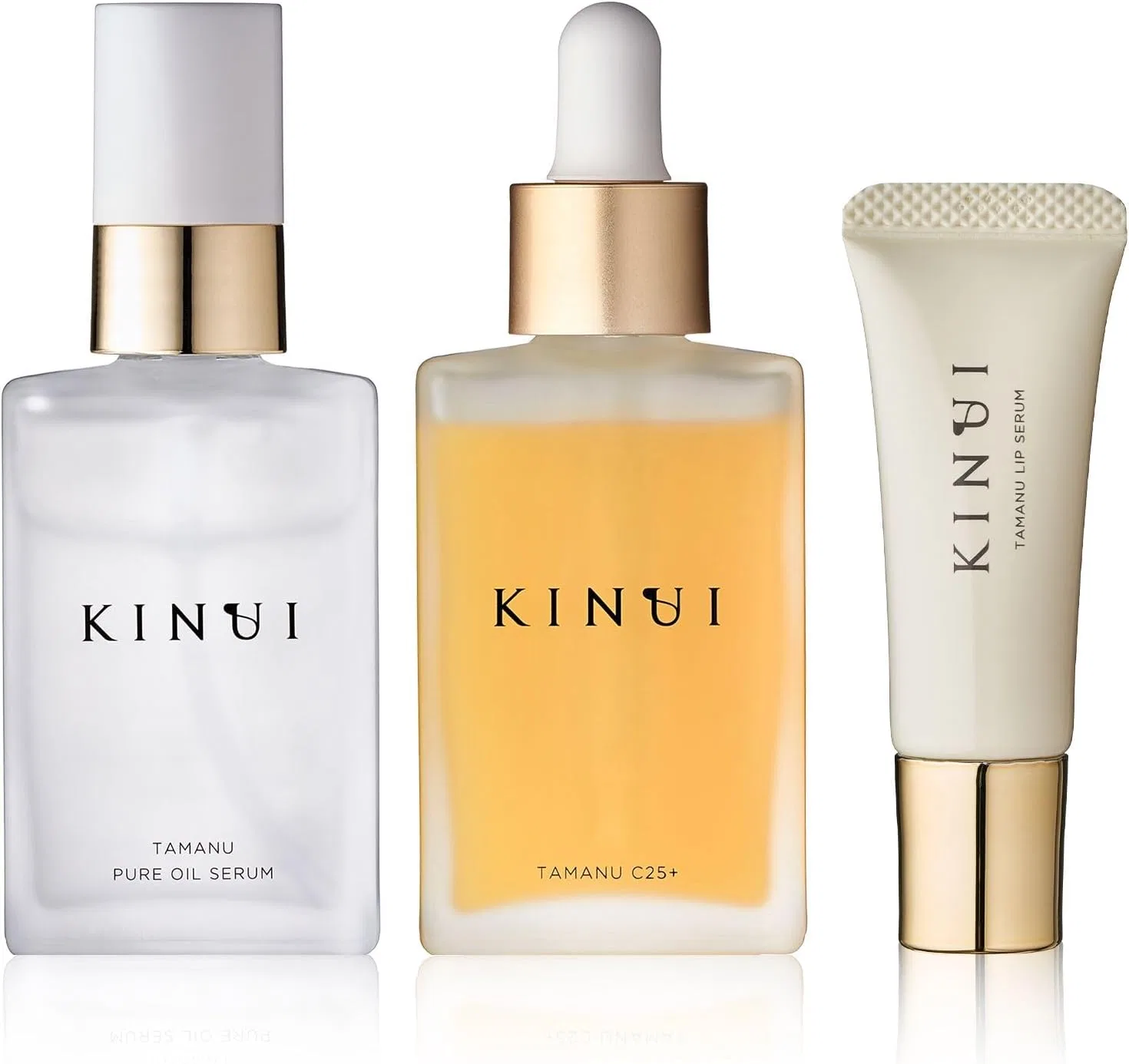 Набор сывороток KINUI Tamanu Blend 3 Serum Set, 30 мл + 28 мл + 7 г