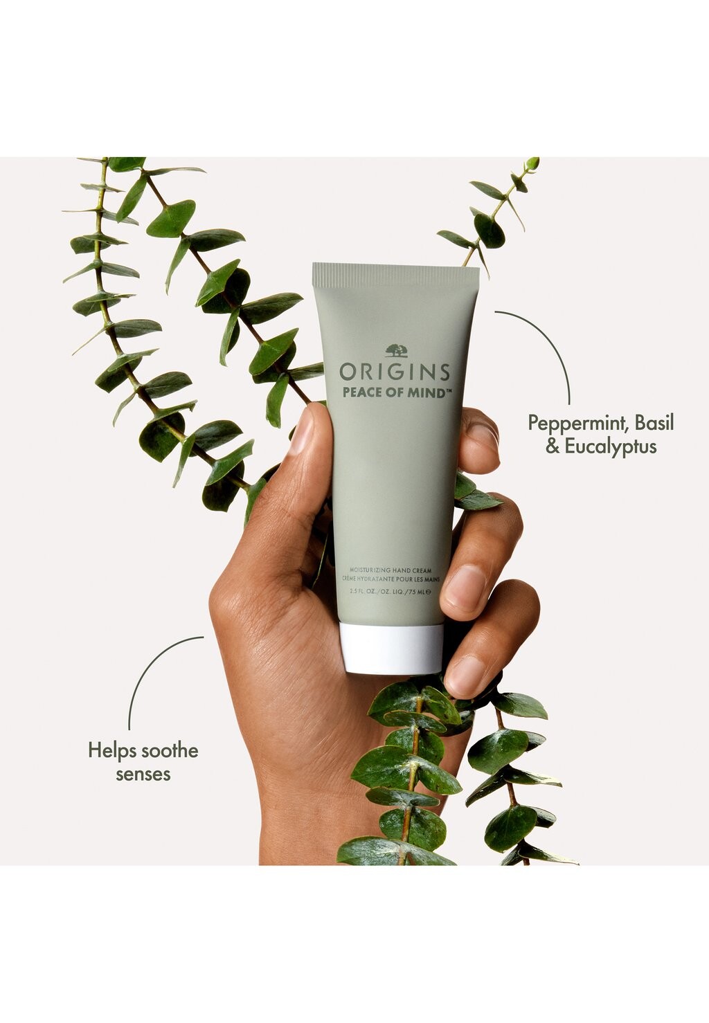 Крем для рук MOISTURIZING HAND CREAM Origins, цвет peace of mind — фото 2