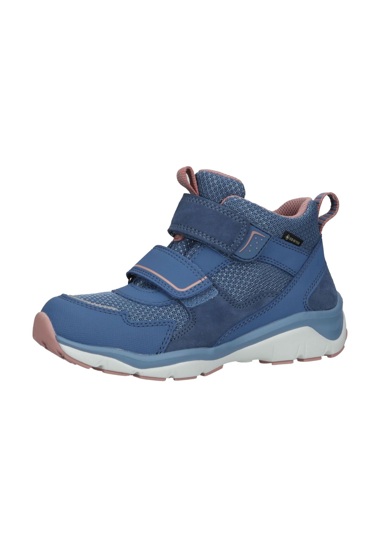 

Ботильоны из замши/синтетики Superfit, цвет Blau/pink