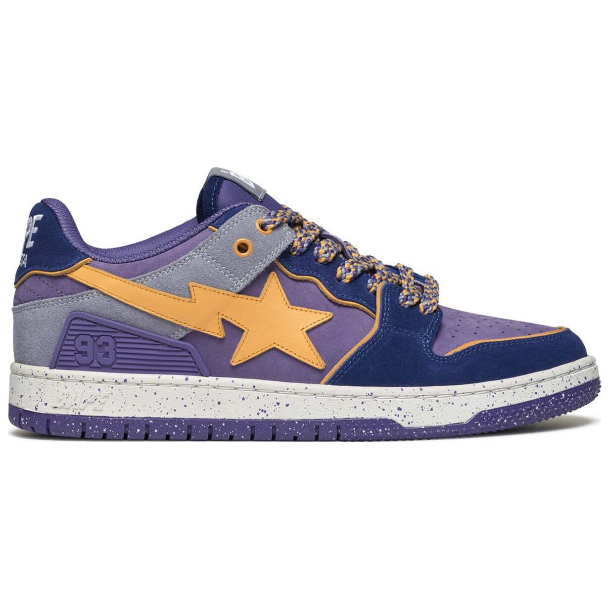 Кроссовки A BATHING APE SK8 Skateboarding Shoes Men Low-top, мятно-зеленый — фото 2