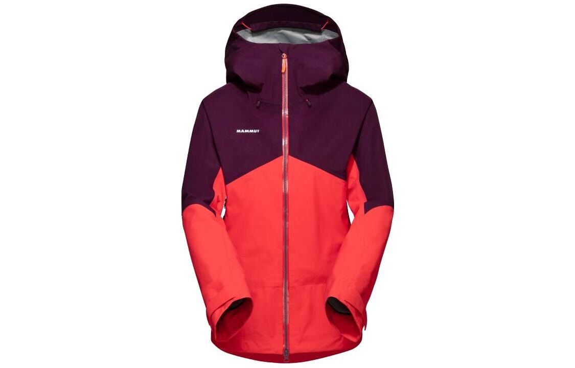 

Куртка женская Mammut, цвет Pink-grape purple color blocking