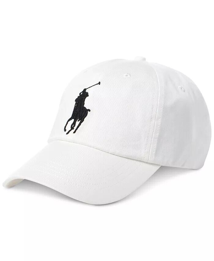

Мужская спортивная шляпа-чинос Big Pony Polo Ralph Lauren, черный