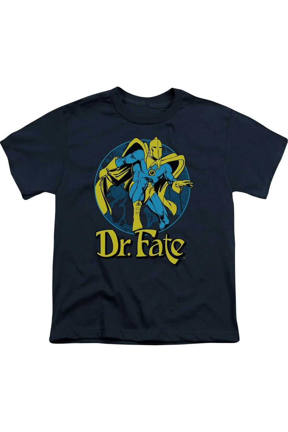 

Футболка Dr Fate с анхом для подростков DC Comics Gildan, темно-синий