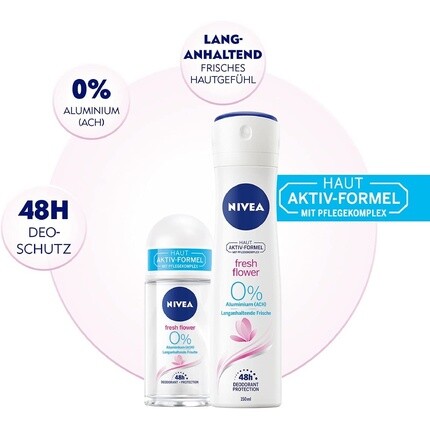 Шариковый дезодорант «Свежий цветок» 50 мл, Nivea — фото 3