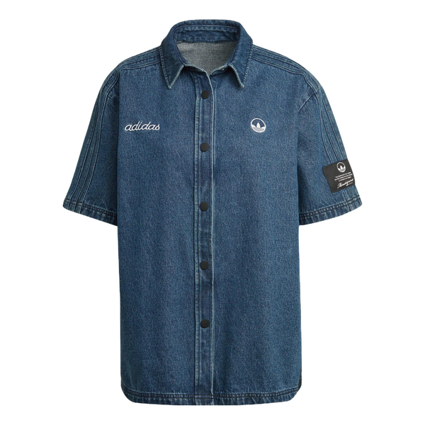 

Рубашка-поло denim shirt Adidas, мультиколор