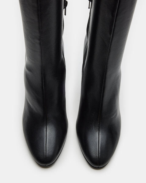 Сапоги женские Steve Madden высокие с острым носком, черный — фото 4