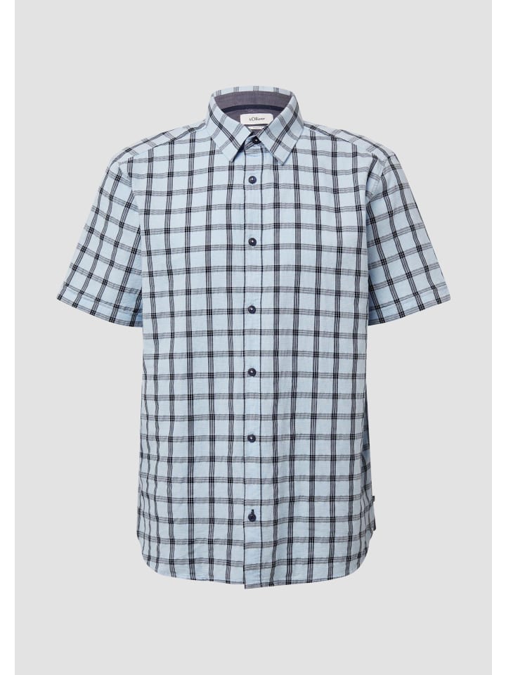 

Рубашка цвета 53N1_голубой s.Oliver