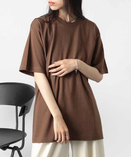 

Футболка с коротким рукавом, высококачественный хлопок, 6.2 унции (176 г) United Athle, темно-коричневый