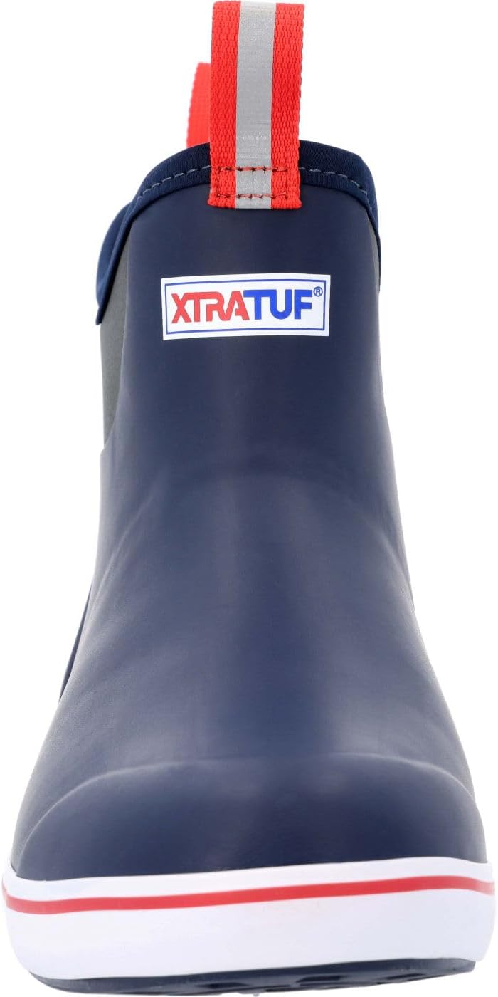 Мужские ботинки Xtratuf с 6-дюймовой голенью, Navy & Red — фото 4