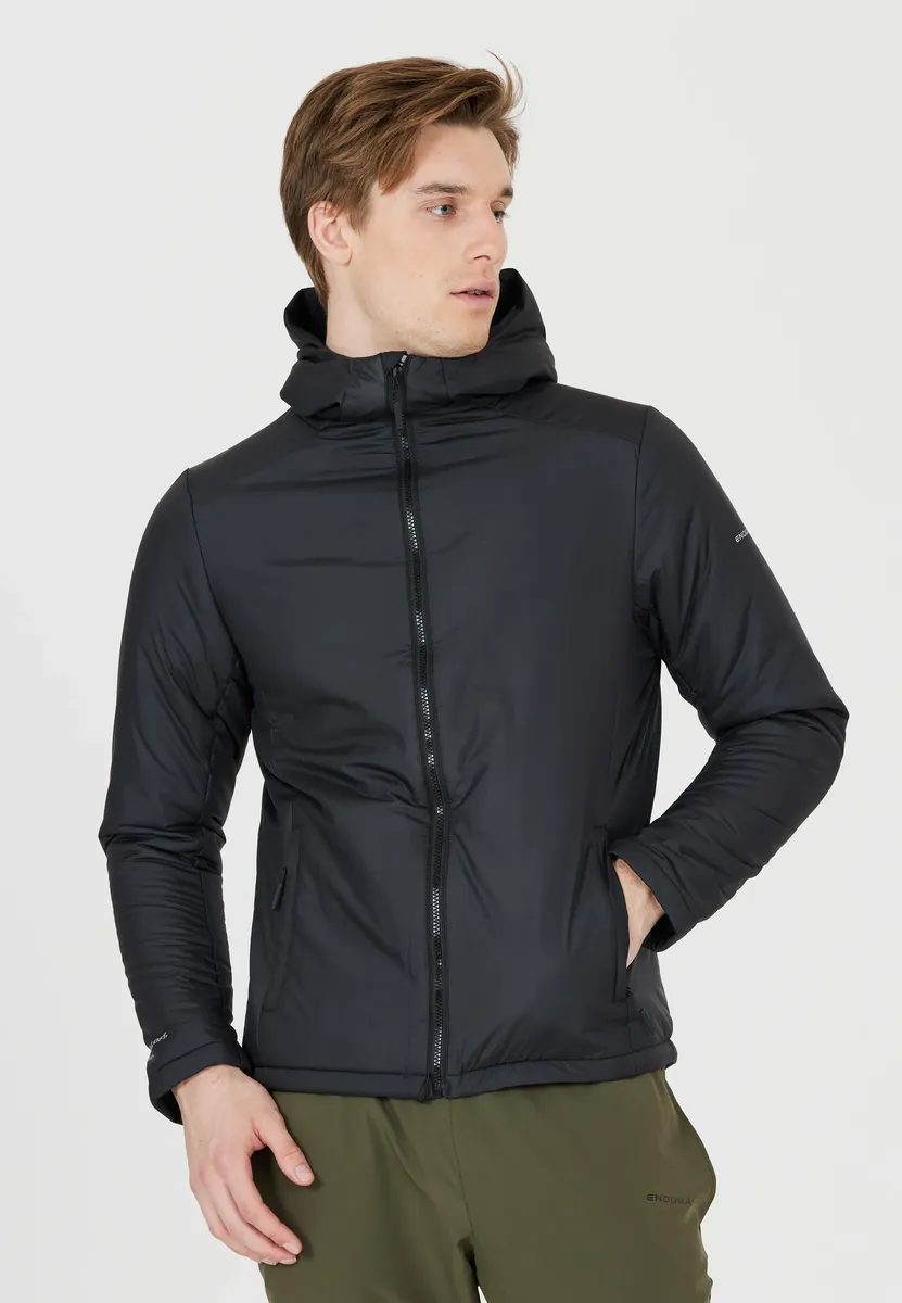 

Беговая куртка ENDURANCE "Ladd" с инновационной подкладкой Primaloft, черный