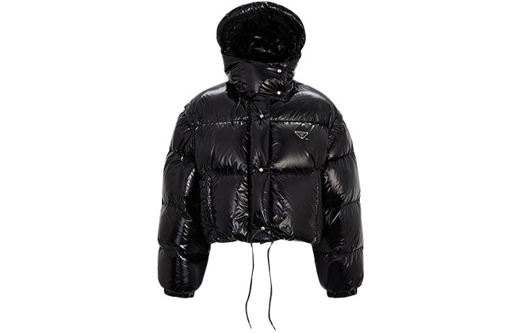 

Пуховик женский черный Prada