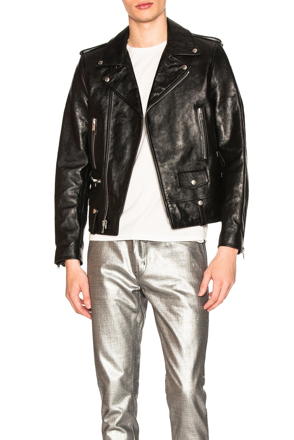 

Куртка мужская Classic Moto Saint Laurent, черный