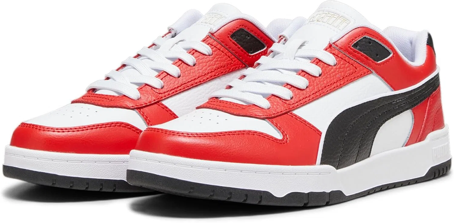 Кроссовки RBD Game Low Track Shoe PUMA, Puma Weißes Gold Schwarz Für Alle Zeiten Rot Puma Gold — фото 4