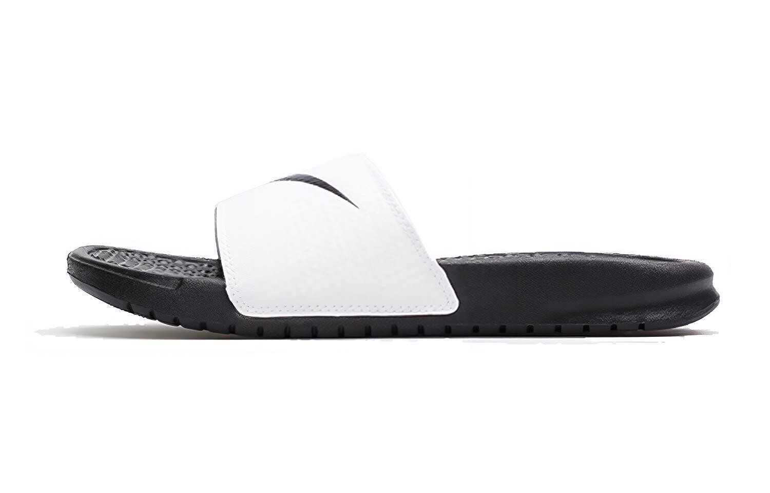 

Шлепанцы и сланцы Nike Klapki Benassi Swoosh 'Black White' Women's