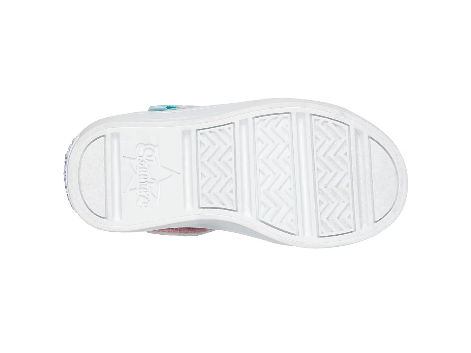 Twinkle Toes Twi-Lites Twinkle Pets Светящиеся кроссовки - детские Skechers, Purple — фото 4