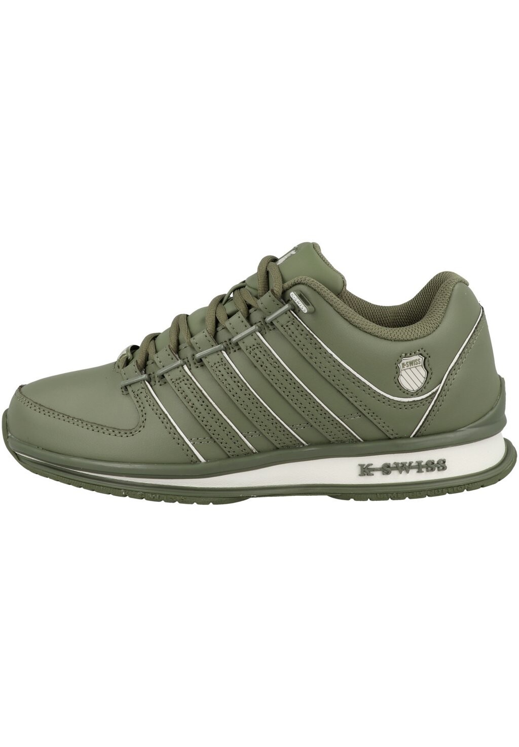 

Низкие кроссовки RINZLER SMU K-SWISS, кремовые оливки, Бежевый, Низкие кроссовки RINZLER SMU K-SWISS, кремовые оливки