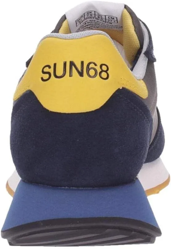 Мужские кроссовки SUN68 Jaki 2.0, двухцветные, Z36116 8050161666678-44, темно-синий — фото 2