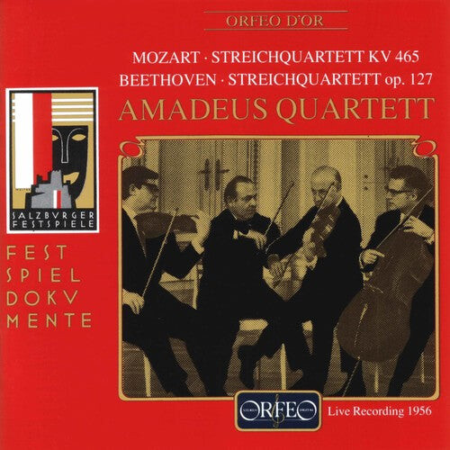 

CD диск Mozart / Beethoven / Amadeus Quartet: String Quartet in C