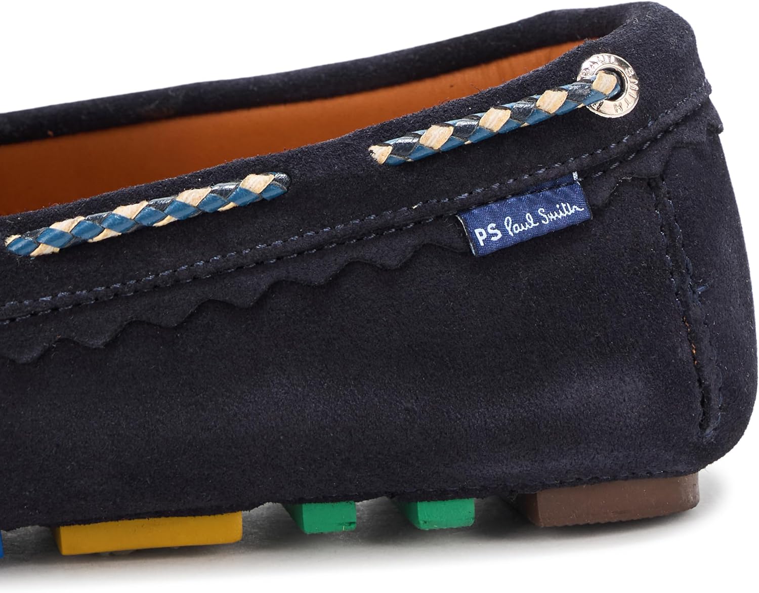 Мужские кроссовки Paul Smith Ps Springfield в стиле мокасин для вождения, синий — фото 3