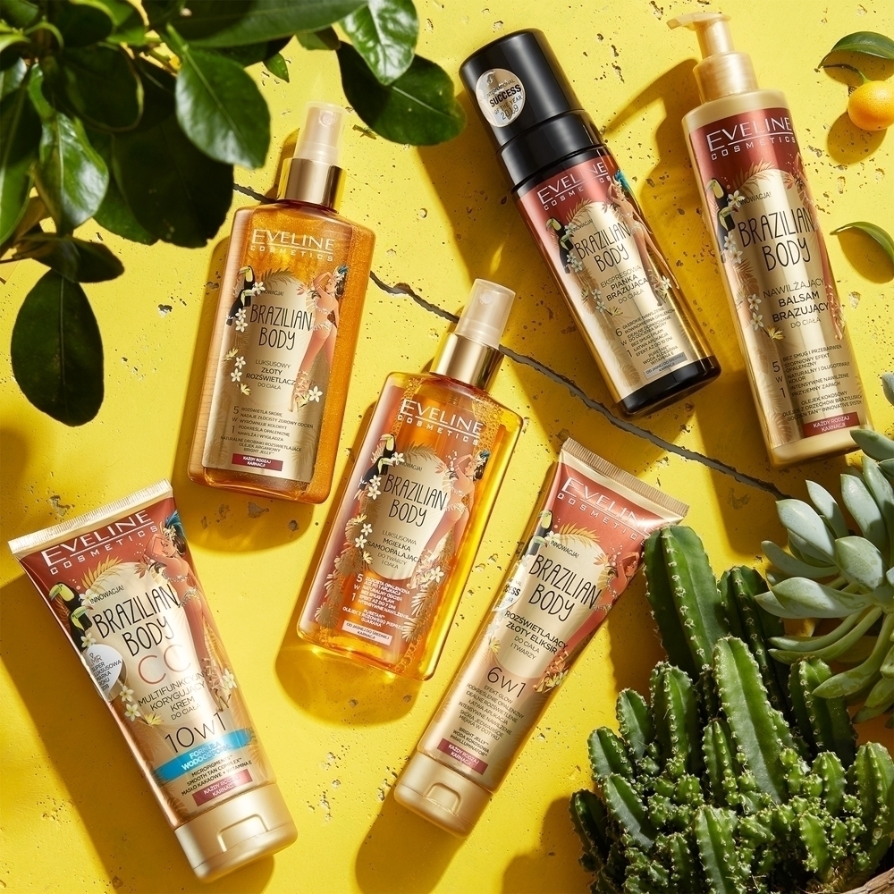 Бразильский бальзам-автозагар для тела для постепенного загара Eveline Cosmetics, 200 мл — фото 2