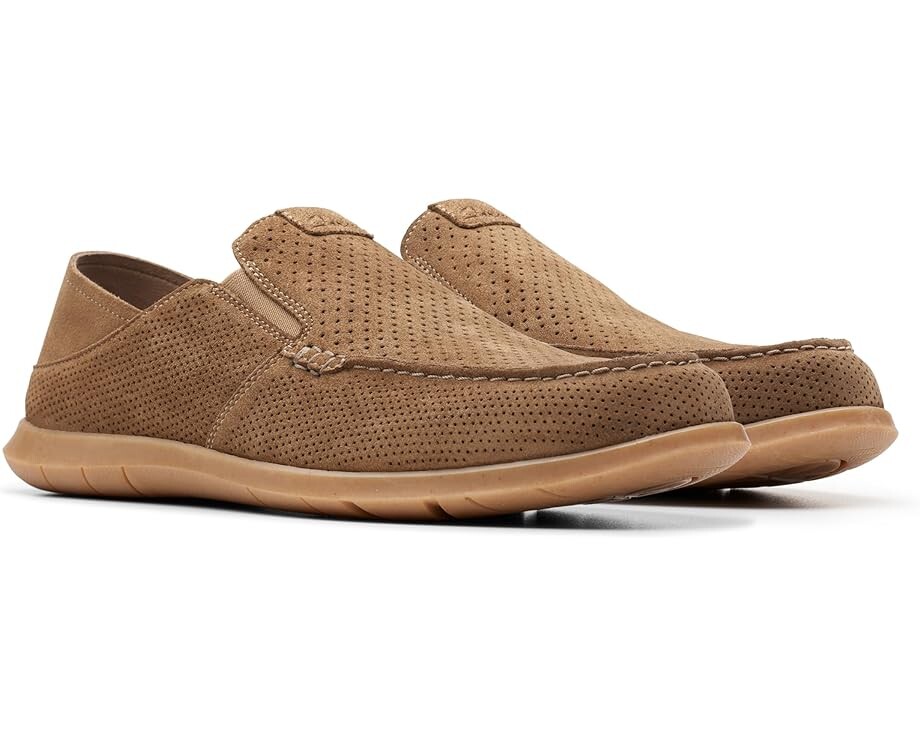 

Лоферы Clarks Flexway Easy, цвет Light Tan Suede