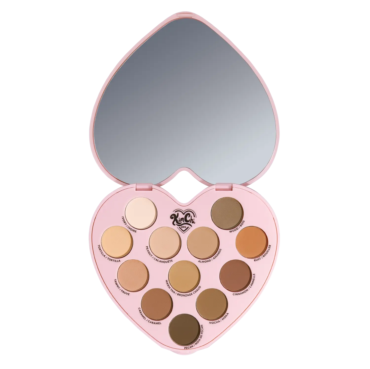 

Палитра теней Spinning Hearts Love KimChi Chic Beauty, 01 Lifetime Partner (nude matte)