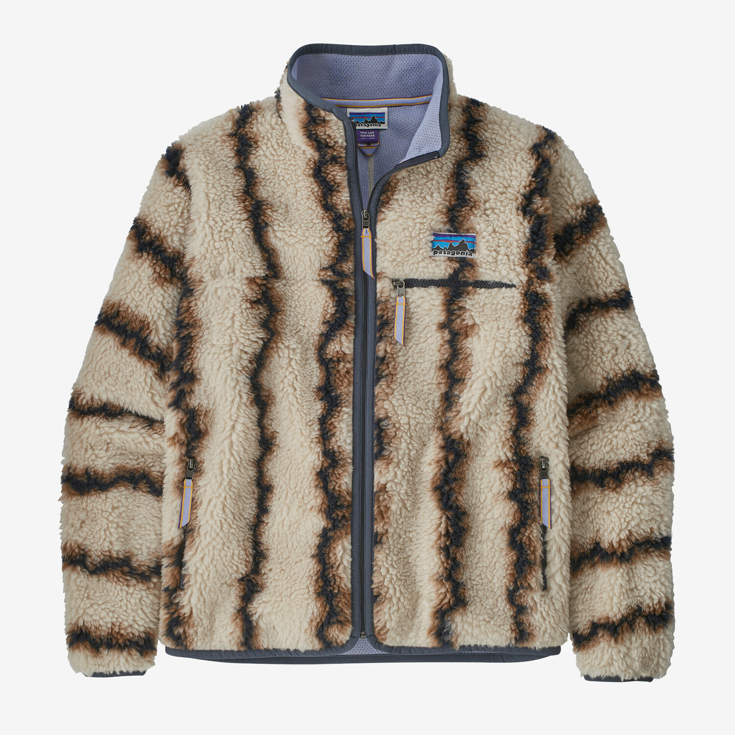 

Кардиган в стиле ретро из натуральной смеси Patagonia, цвет Thunder: Natural