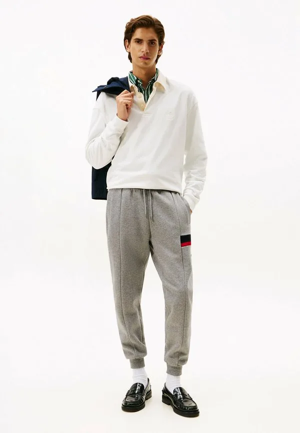 Вставка rwb в спортивные штаны Tommy Hilfiger, Medium Grey Heather — фото 2