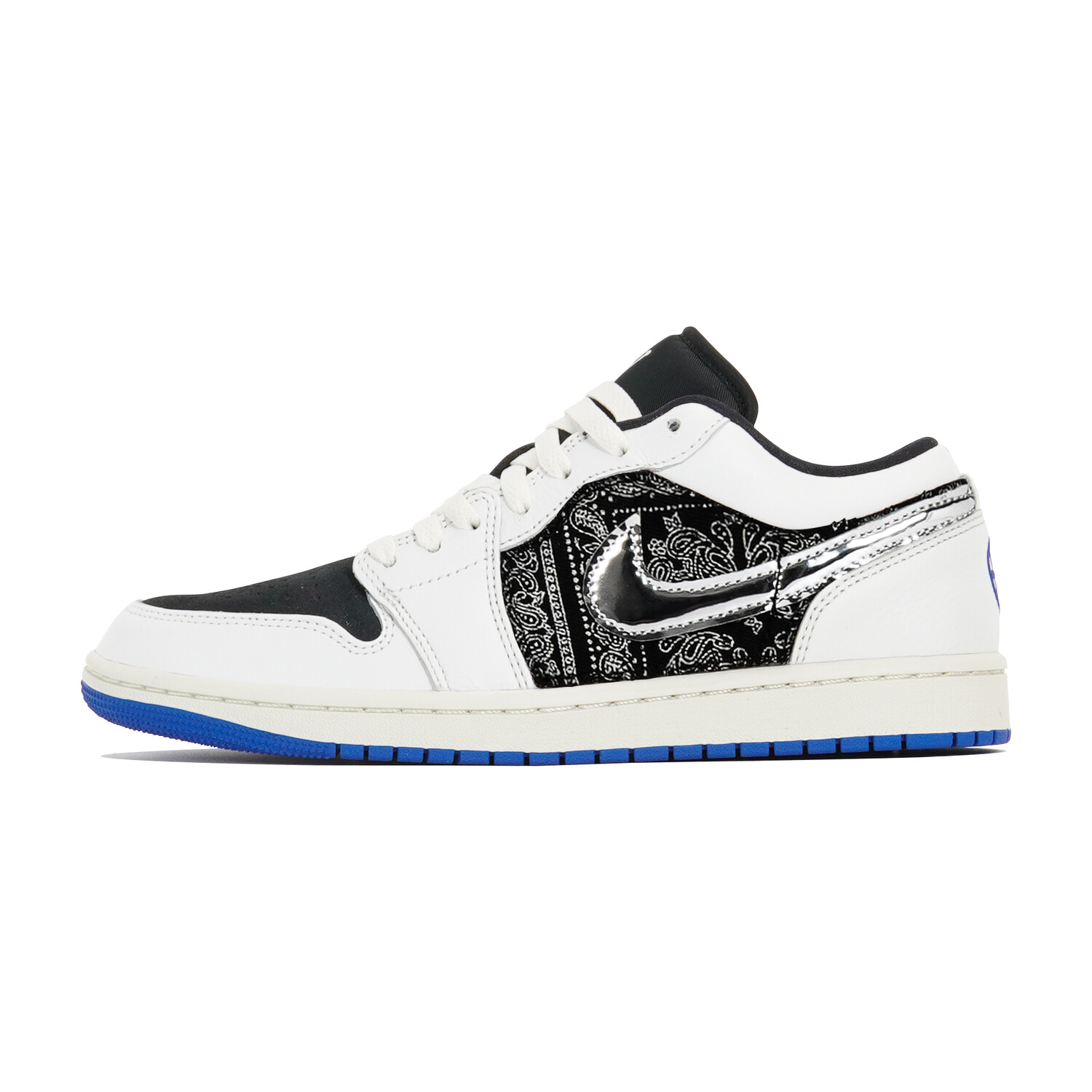 

Кроссовки Air Jordan 1 Vintage Basketball Shoes Men Low-top Black/white, белый