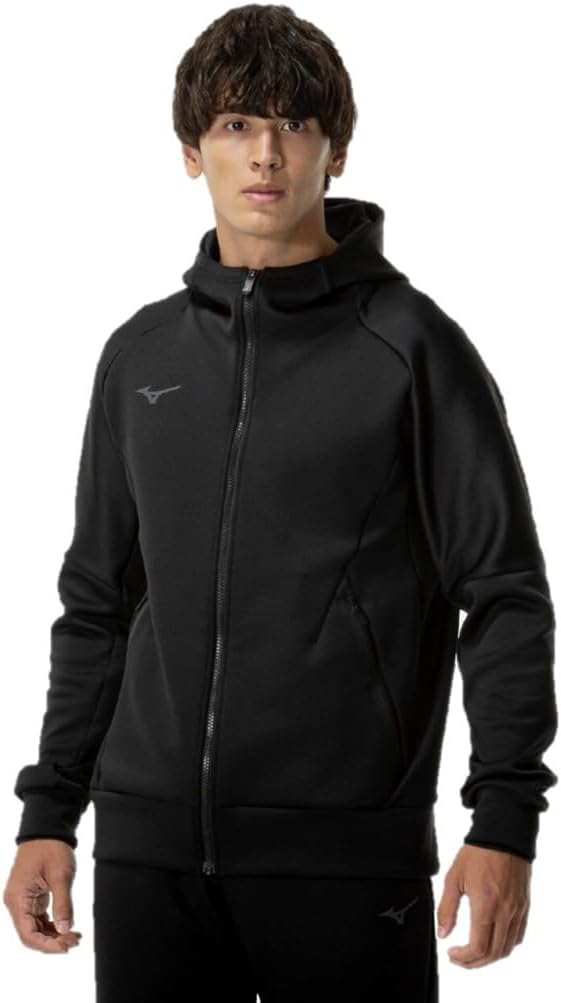 

Спортивная толстовка Mizuno Training Wear Stretch с капюшоном, унисекс, размер 32MCC050, черный