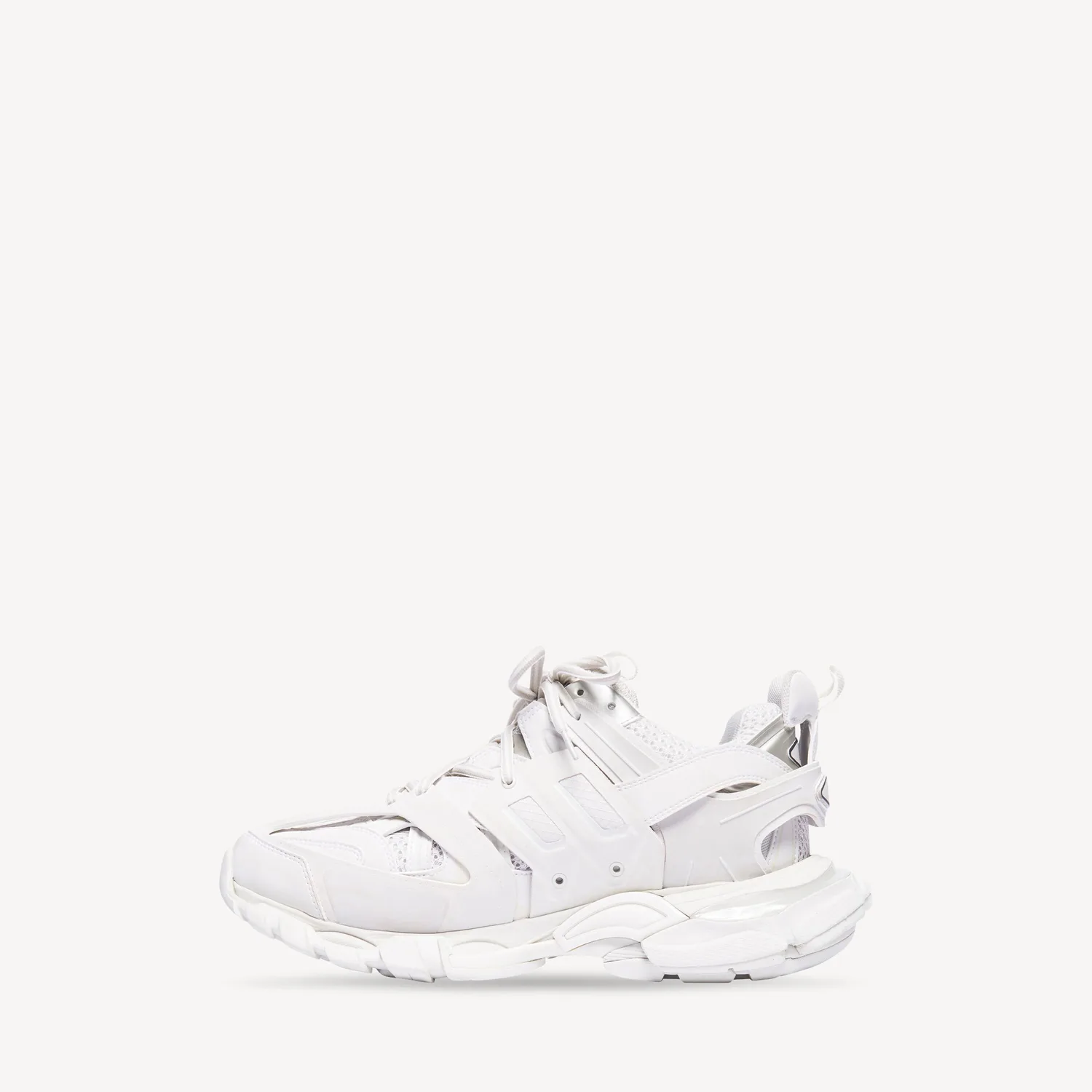 BALENCIAGA Мужские кроссовки Track белого цвета — фото 3