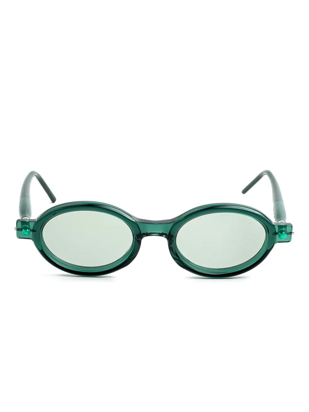 

Солнцезащитные очки круглой формы P6 Kuboraum, зеленый