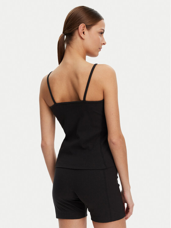 Топ облегающего кроя ALL SZN Rib JJ1224 Adidas, черный — фото 2