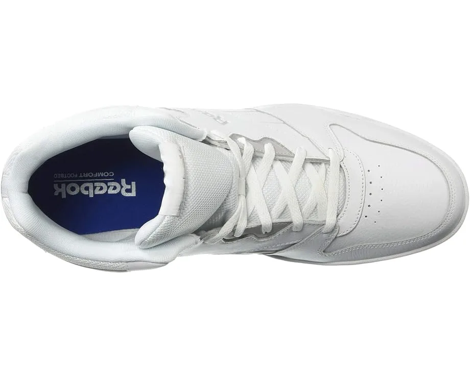 Кроссовки Reebok Lifestyle Men's Royal BB4500 HI2 High Top, White/Light Grey Heather Solid Grey — фото 2