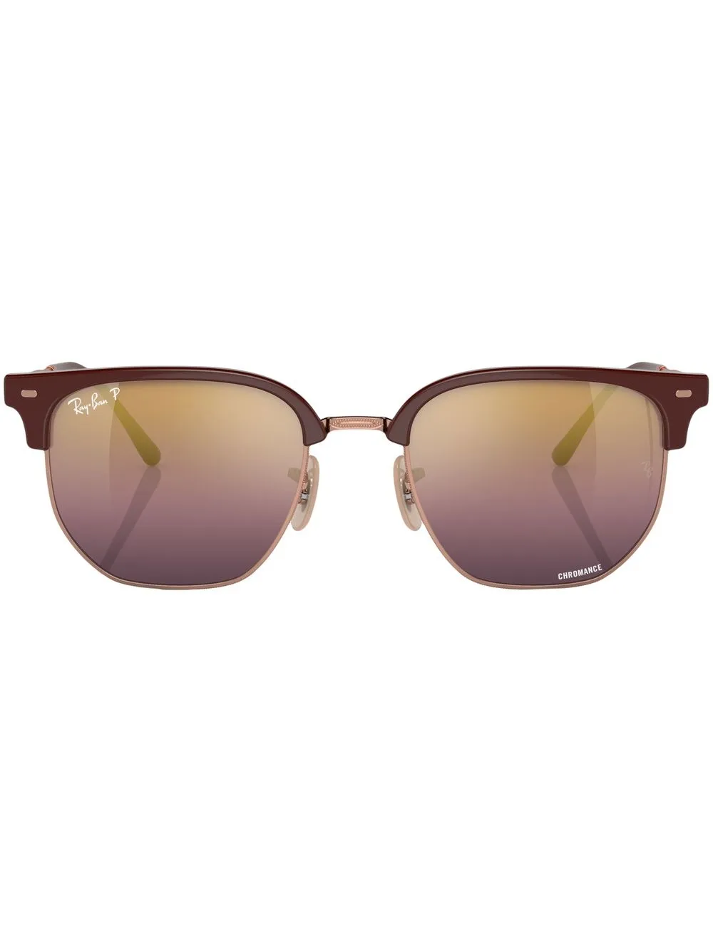 

Солнцезащитные очки New Clubmaster Ray-Ban, красный