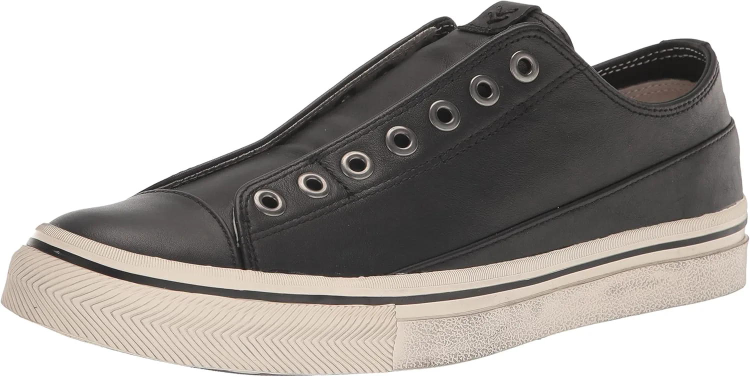 

Мужские кроссовки John Varvatos Vulc без шнурков низкие, черный